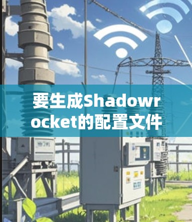 要生成Shadowrocket的配置文件，通常需要以下步骤