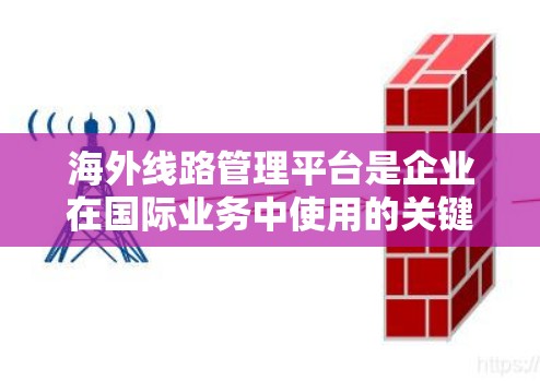 海外线路管理平台是企业在国际业务中使用的关键工具，帮助企业高效管理跨国交易，优化资源配置，降低成本并确保合规。以下是对该平台的详细分析