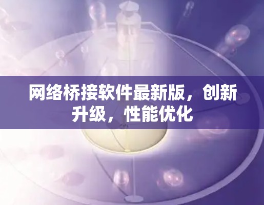 网络桥接软件最新版，创新升级，性能优化
