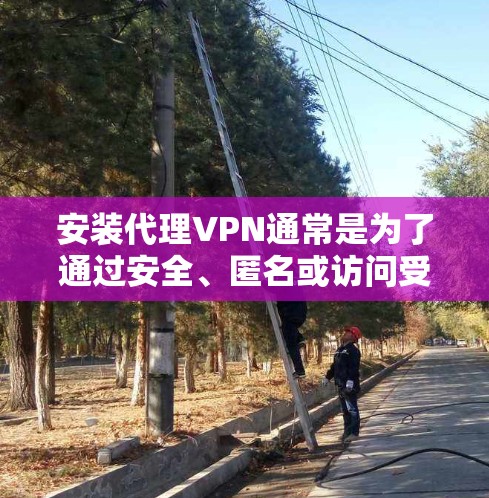 安装代理VPN通常是为了通过安全、匿名或访问受限资源的方式连接到互联网。以下是安装代理VPN的一般步骤和注意事项