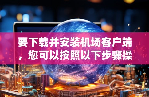 要下载并安装机场客户端，您可以按照以下步骤操作