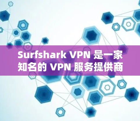Surfshark VPN 是一家知名的 VPN 服务提供商，提供安全、快速和可靠的网络连接服务。以下是一些关于 Surfshark VPN 的安全线路推荐和使用建议，帮助你更好地保护隐私和安全