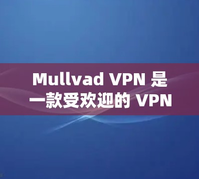Mullvad VPN 是一款受欢迎的 VPN 服务，提供了良好的隐私保护和速度。以下是对 Mullvad VPN 的真实测评